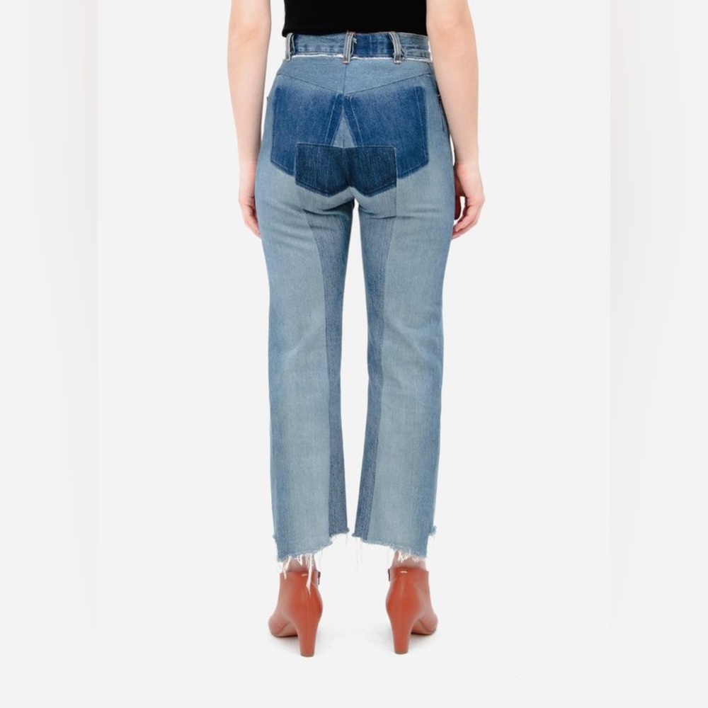 Vetements Reworked Biker Jeans